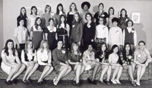 UA women scholarship recipients, 1970