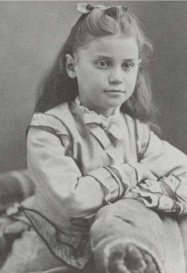 Portrait of Louise Foucaras a young girl