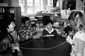 Ochoa Elementary School classroom, 1987